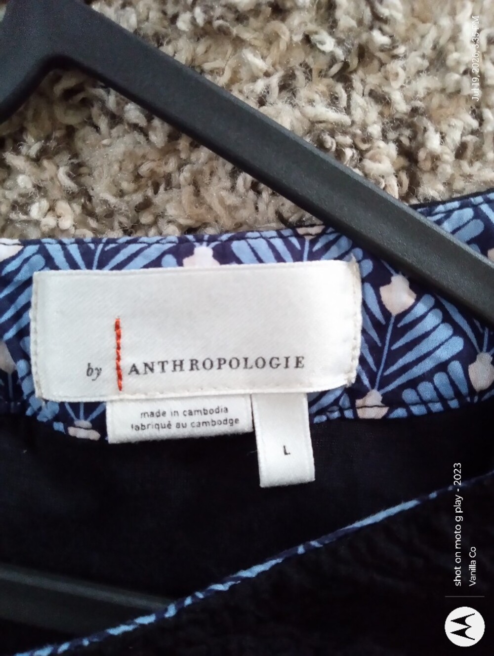 Anthropologie Francesca Balloon-Sleeved Romper Long Sleeve Black Large - Picture 3 of 10